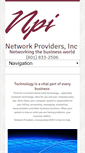 Mobile Screenshot of networkprovidersinc.com